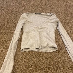 grey brandy gina top